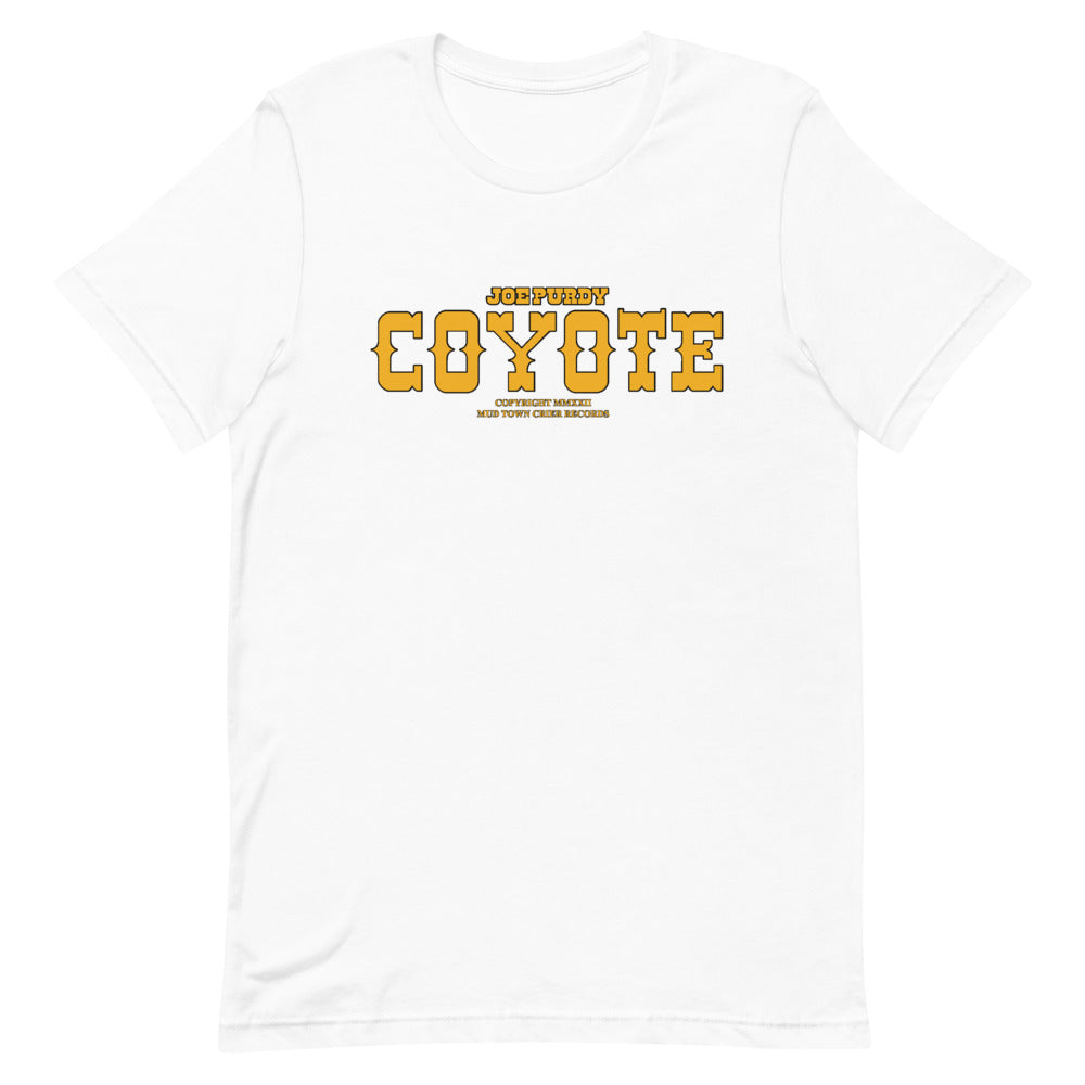 COYOTE Logo T-Shirt (White) - Joe Purdy
